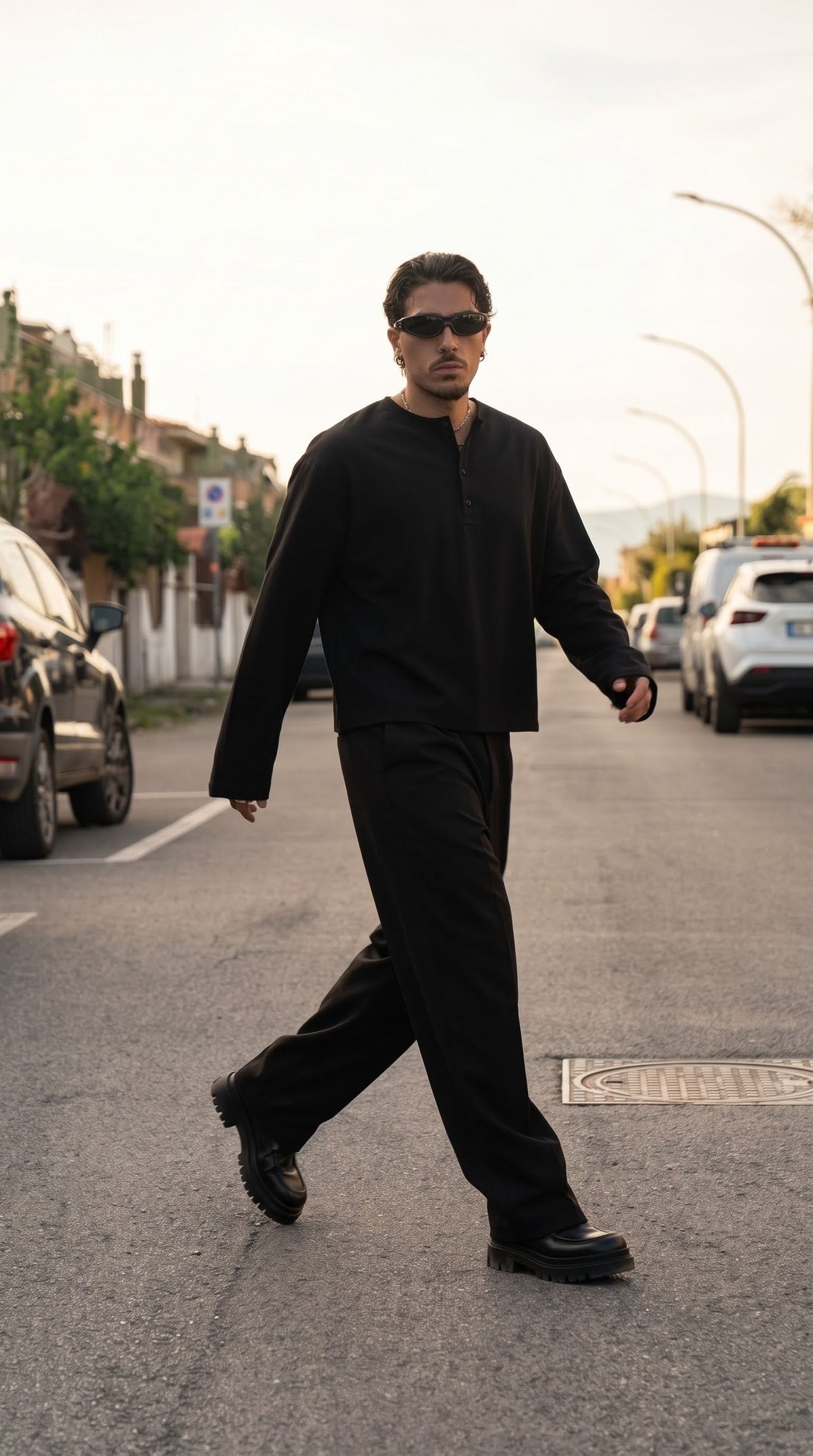 LONGSLEEVE HENLEY