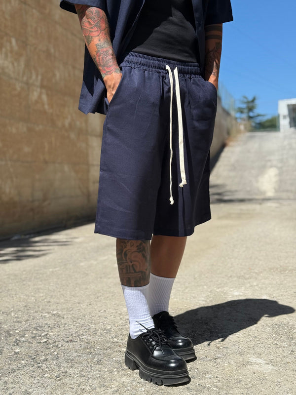 BERMUDA IN LINO CAPRI