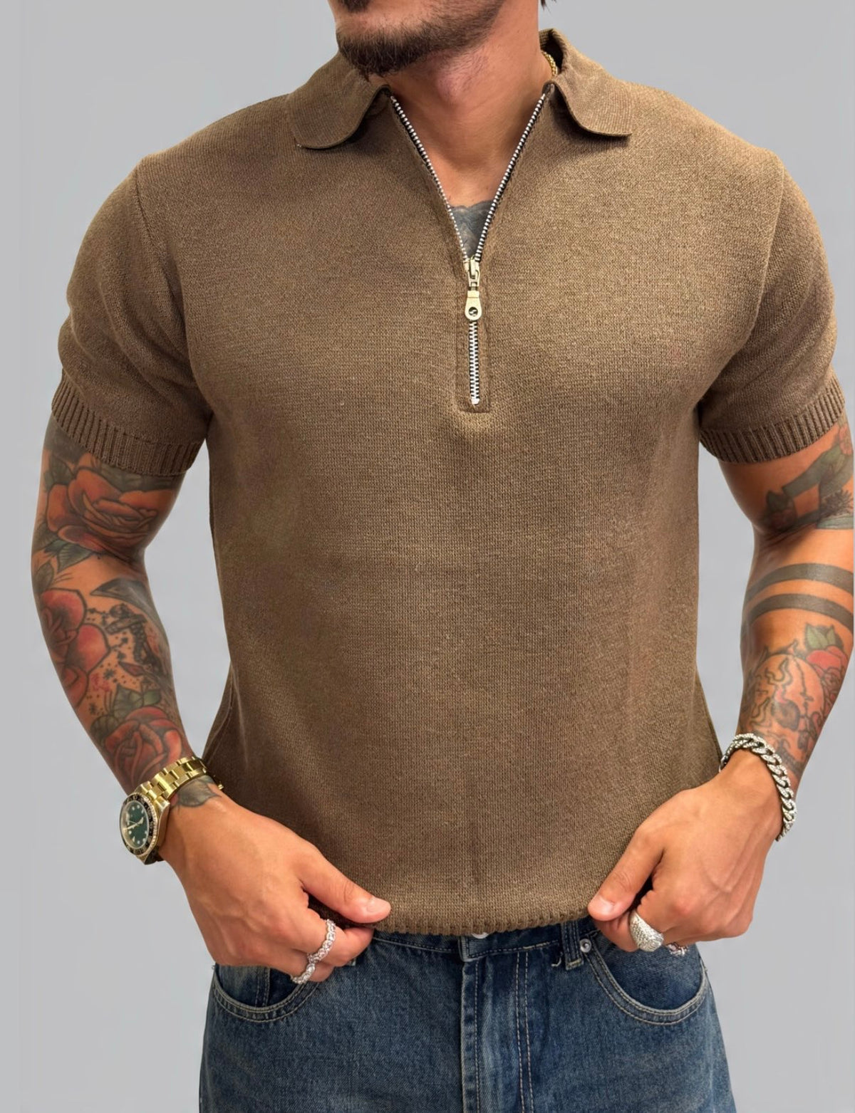 POLO VIENNA CON ZIP