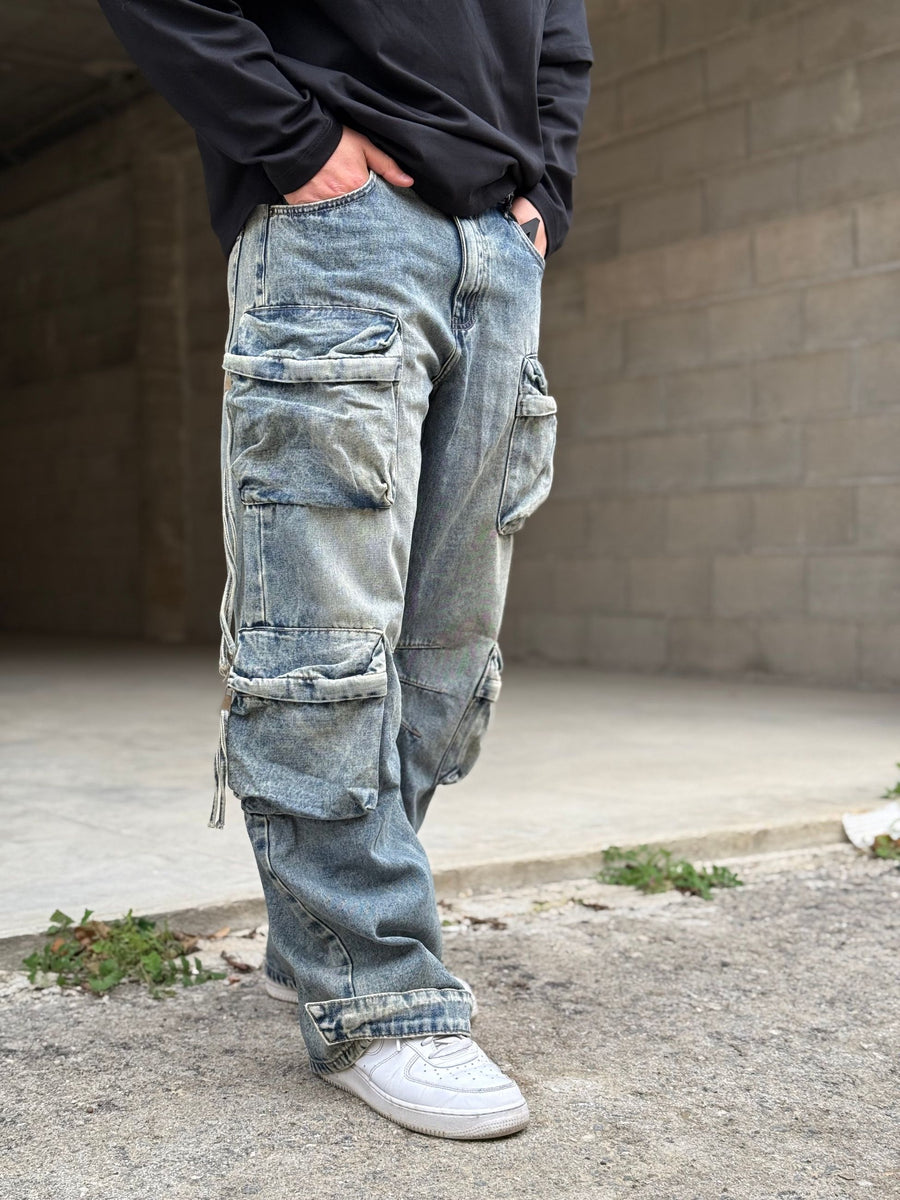 jeans baggy work -  - Duca Homme