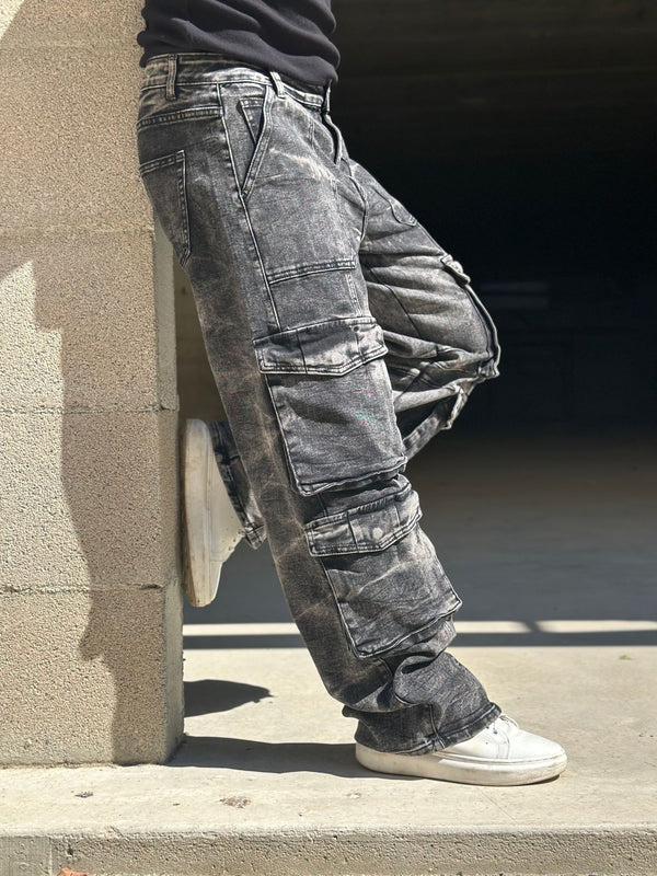 cargo baggy kanye - jeans -